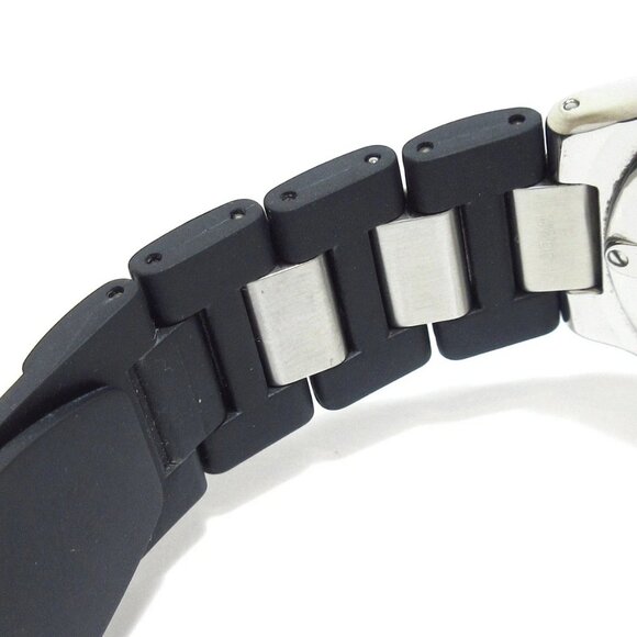 Auth Cartier Must 21 Vantean Autoscaph W10147U2 5****** Black Silver Wrist Watch - Picture 11 of 12